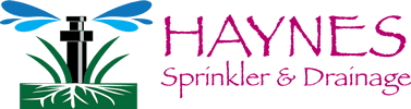 Haynes Sprinkler & Drainage logo.